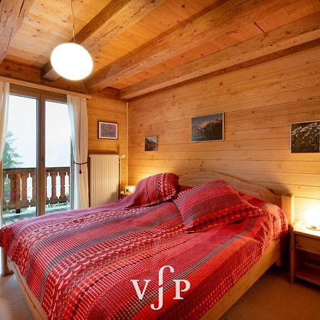 L'Alouvy Winter Dream Chalet For Family At Verbier Villa Exteriör bild