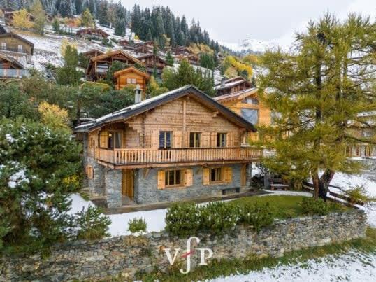 L'Alouvy Winter Dream Chalet For Family At Verbier Villa Exteriör bild