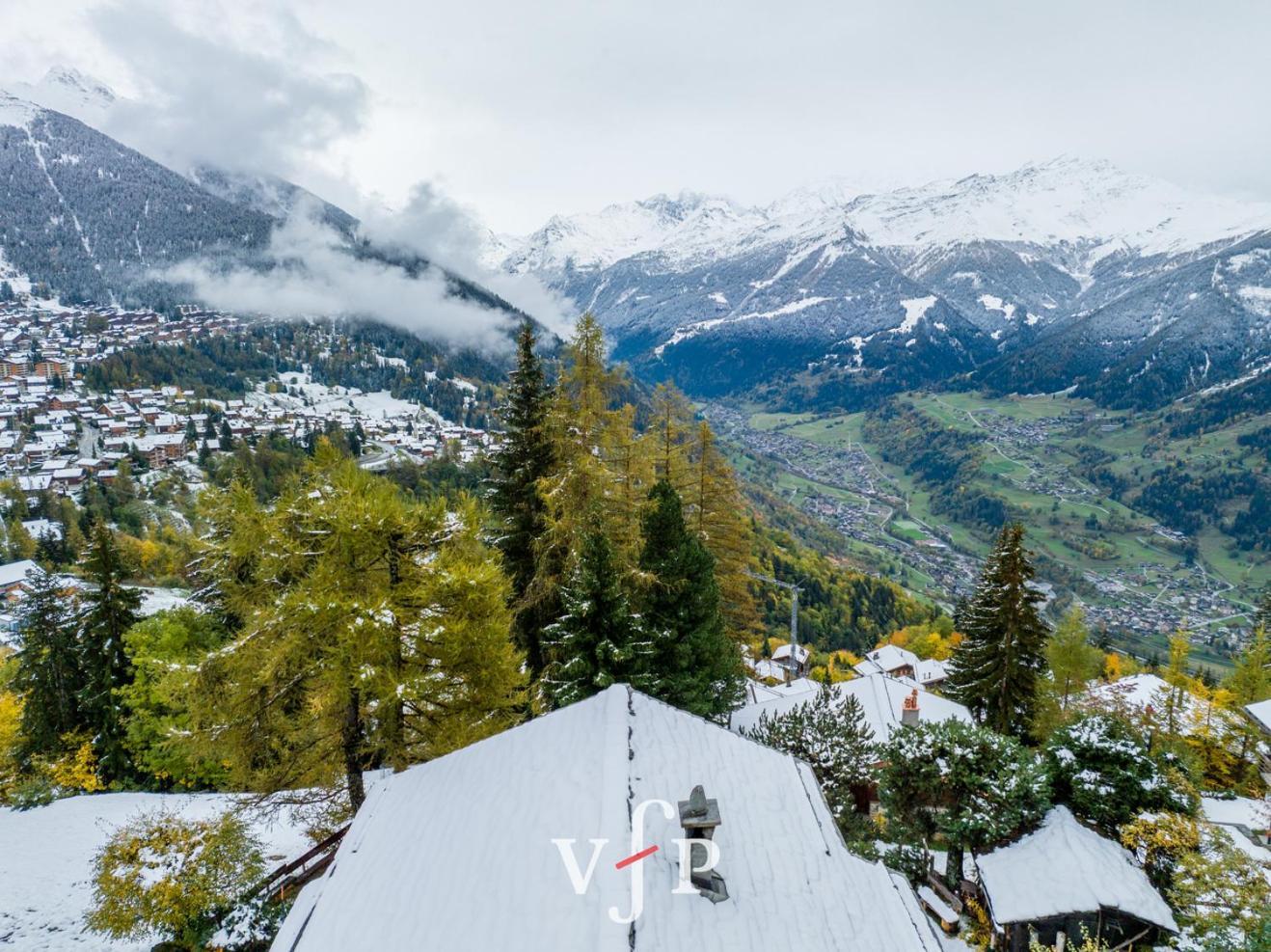 L'Alouvy Winter Dream Chalet For Family At Verbier Villa Exteriör bild