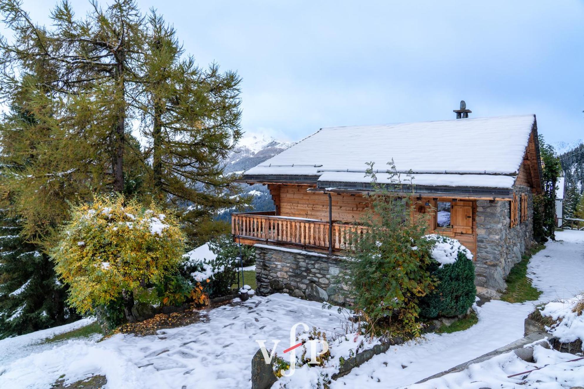 L'Alouvy Winter Dream Chalet For Family At Verbier Villa Exteriör bild